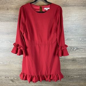 BB Dakota Ruby Red Dress NWOT